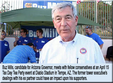 Buz Mills Candidate Arizona Gov.